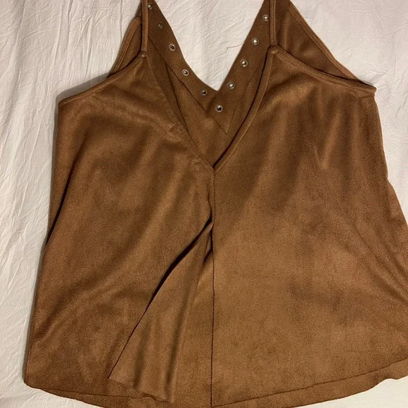 Faux Suede Tank - Picture 2 of 3